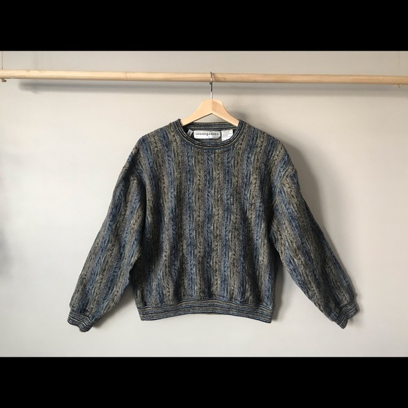 VTG Wool Cropped Sweater - Picture 3 of 11